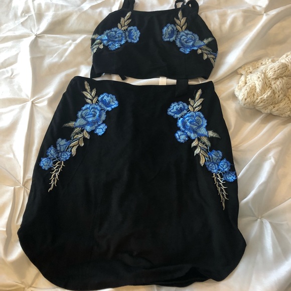 LF Dresses & Skirts - Black two piece set